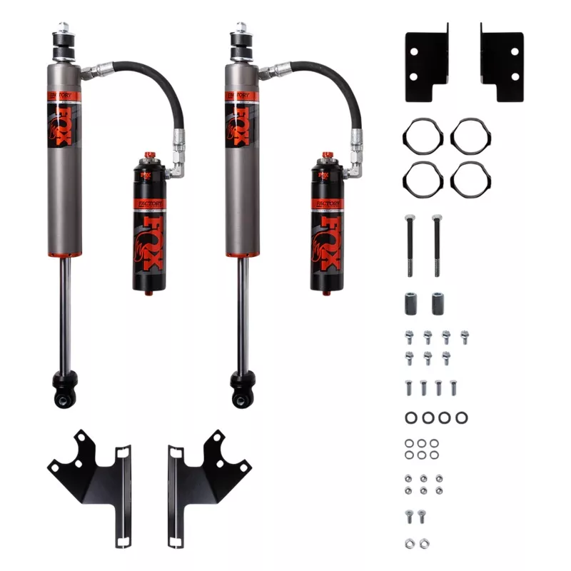 ’07-18 Jeep JK FACTORY RACE 2.5 INTERNAL BYPASS RESERVOIR SHOCK (PAIR) – ADJUSTABLE – FRONT SHOCKS