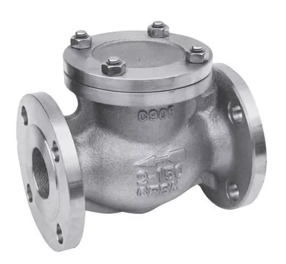 1-1/2″ AVCO 3116 Swing Check Valve, 316 Stainless Steel Body, 150# Flange, Metal Seat- Bolted Cap