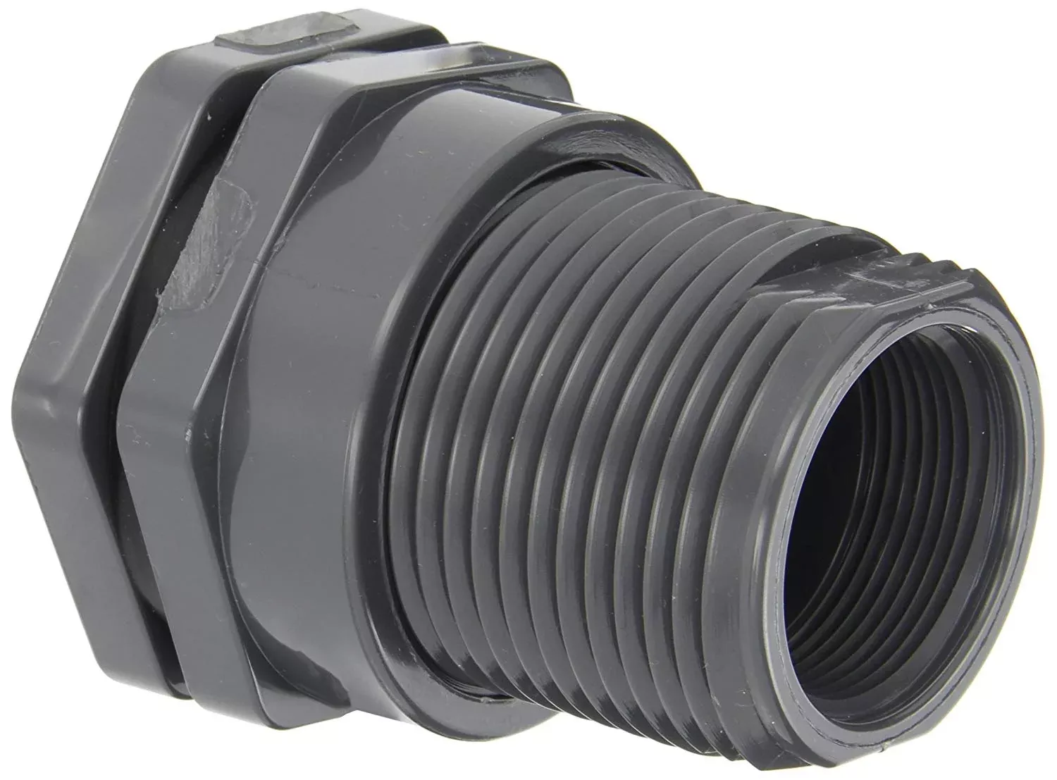 1-1/2″ Hayward Bulkhead Fitting FPM – SOC x NPT (BFA1015CES)