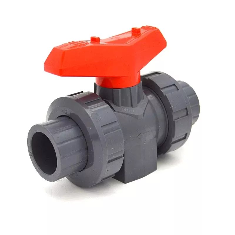 1/2" Flui-PRO [PRO SERIES - Viton] PVC True Union Ball Valve – SOC / NPT