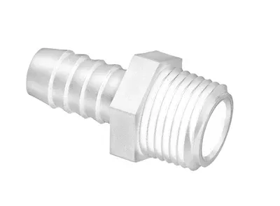 1/2” MNPT x 1” Nylon Hose Barb Insert Adapter (A12100)