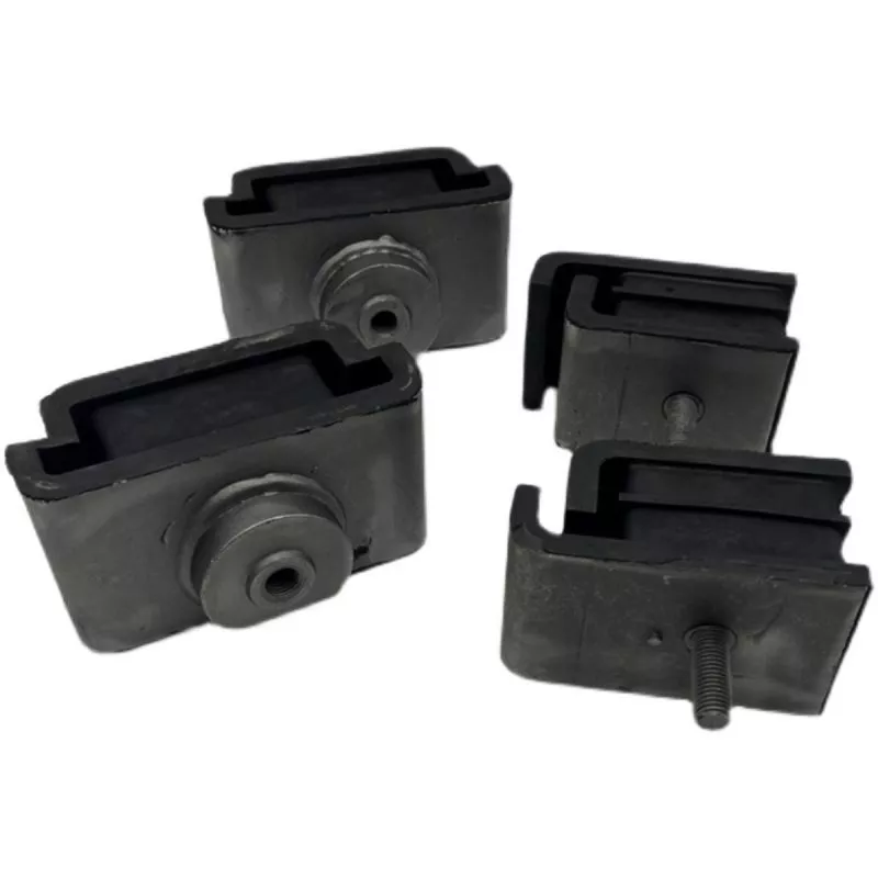 1 Set Engine Mounting Rubber Cushion Feet Bumper for HitachiExcavator