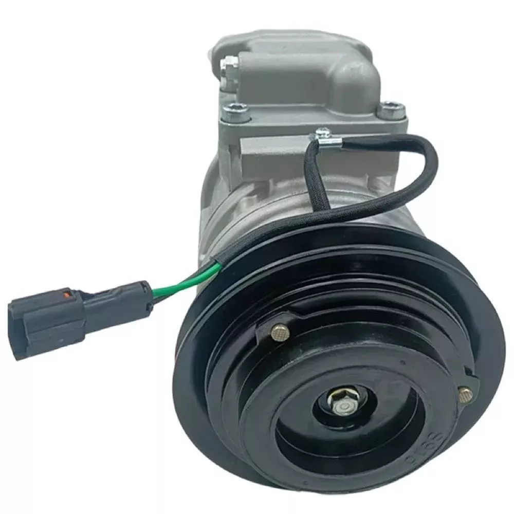 10PA15C A/C Compressor 4208-6018A compatible with Doosan Daewoo Wheel Loader DL160 DL300-3 DL350-3 DL400 DL420 DL450