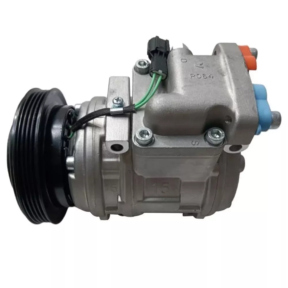 10PA15C A/C Compressor compatible with Daewoo Excavator DH225-7