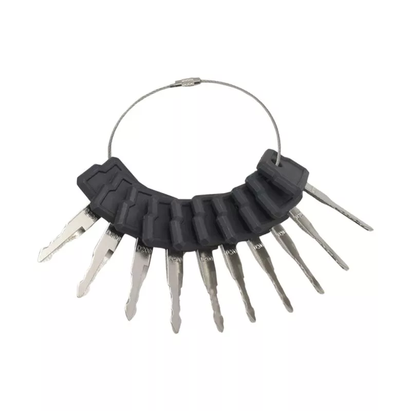 10Pcs Ignition Key D200 for Doosan Daewoo