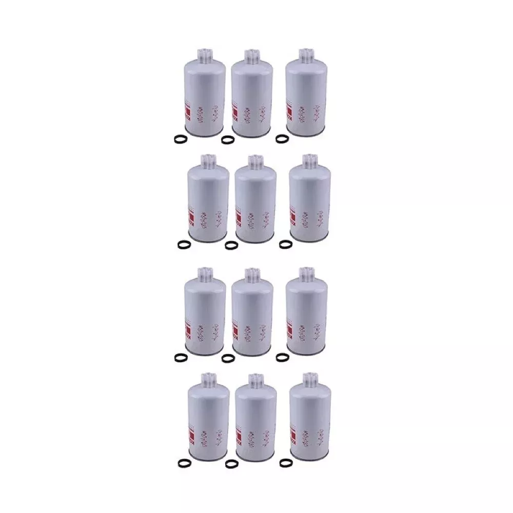 12Pcs Fuel Water Separator Filter FS1212 compatible with Freightliner Kenworth Peterbilt