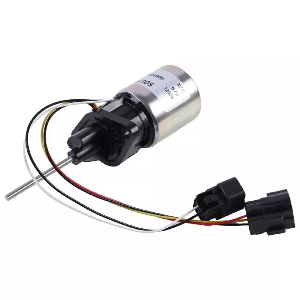 12V Stop Solenoid E5800-60011 suitable for Kioti Engine 3A139LF-E160 3C100LF-E160 Tractor CK2510 UTV MEC2200 MEC2240 K9