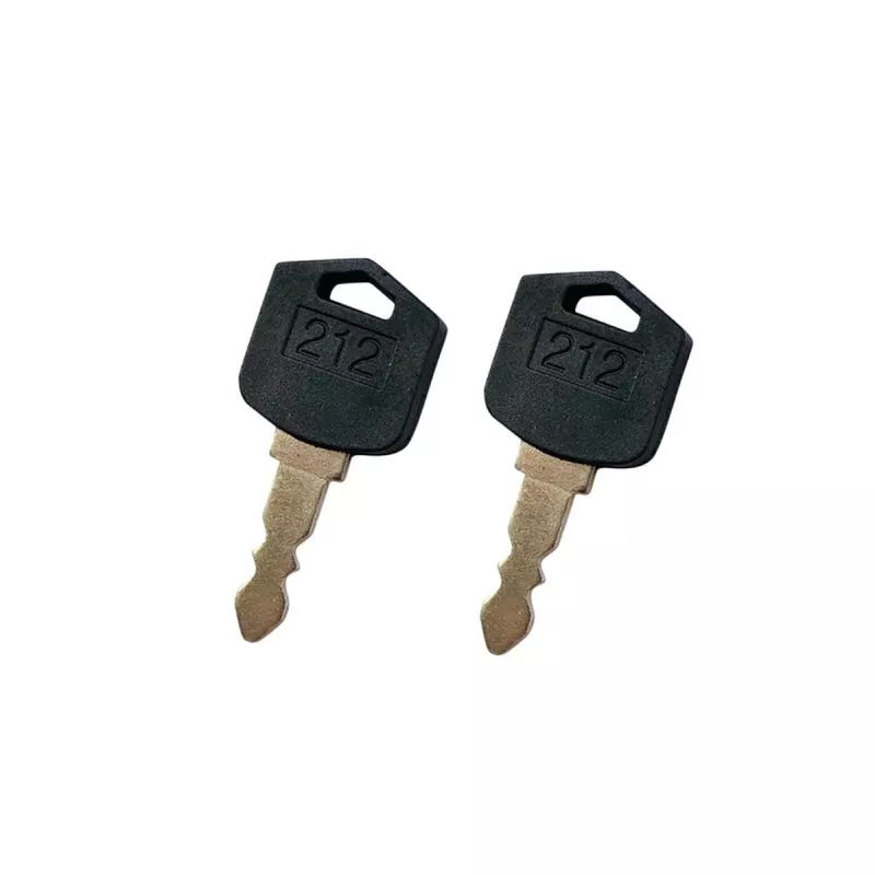 2 Pcs Ignition Keys 212 for Doosan