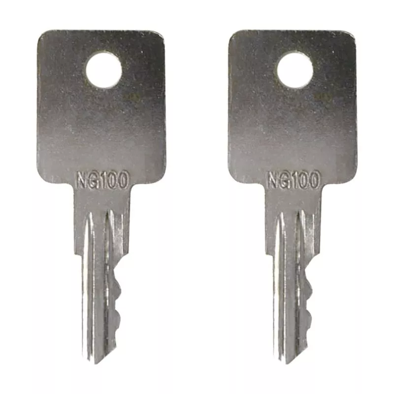 2Pcs Heavy Equipment Construction Ignition Key NG100 for EZGO