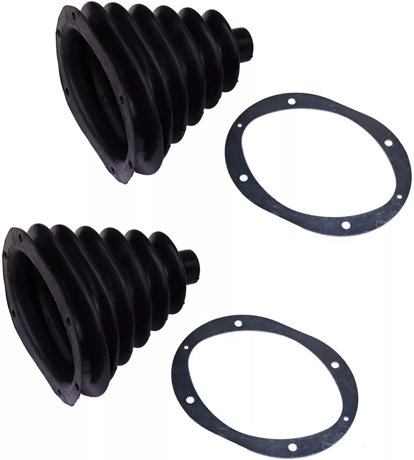 2PCS Rubber Steering Boot Arm 6532127 Compatible with Bobcat 325 328 331 334 337 341 520 530 730 731 732 751 753 763 773 S160 S175 S185 S205 S330 T110 T140 T180 T190 T200 T250 T300 T320