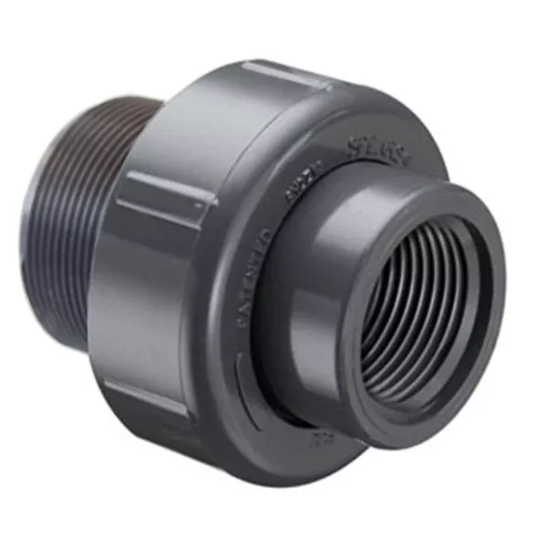 3/4" PVC UNION 2000 FPTXMPT EPDM