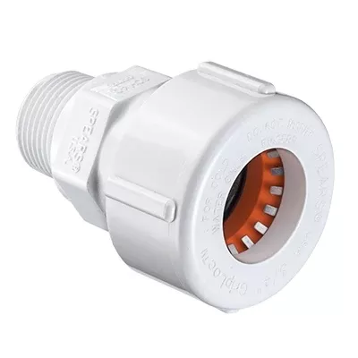 3/4" Spears PVC GripLoc Adapter - GL COMP x MIPT (S135-07)