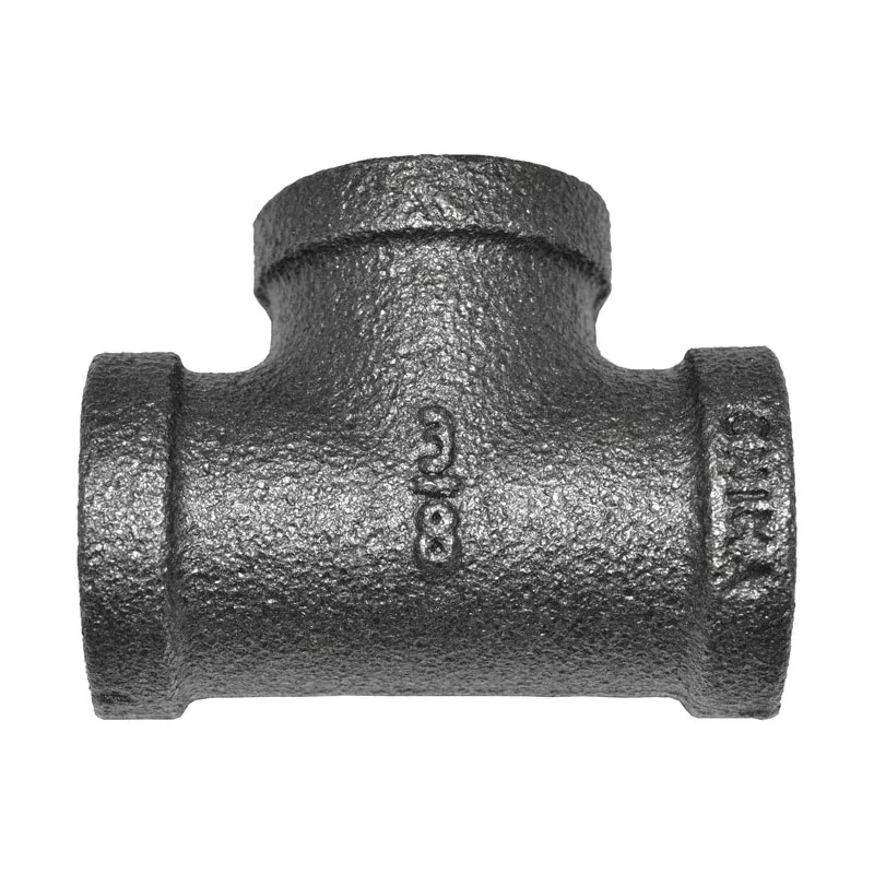 3/8" Black Malleable Iron Tee Fitting (BMT38 / 35403)
