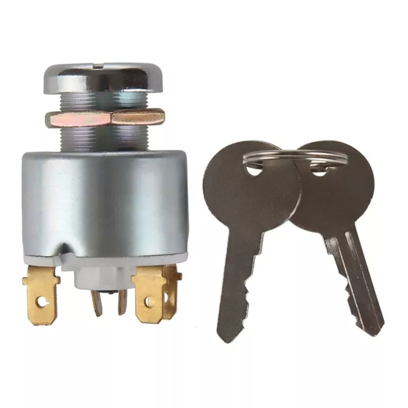 3 Position 5 Terminals Ignition Switch Starter Switch with 2 Keys SPB501 for Kawasaki