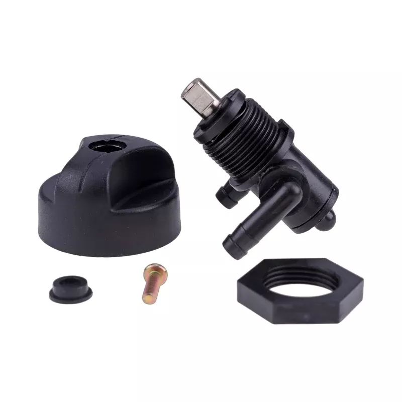 3-Way Fuel Shutoff Petcock Valve With Knob Nut 7052161 5432559 for Polaris ATV Sportsman 335 400 500 600 700 Magnum 325 330