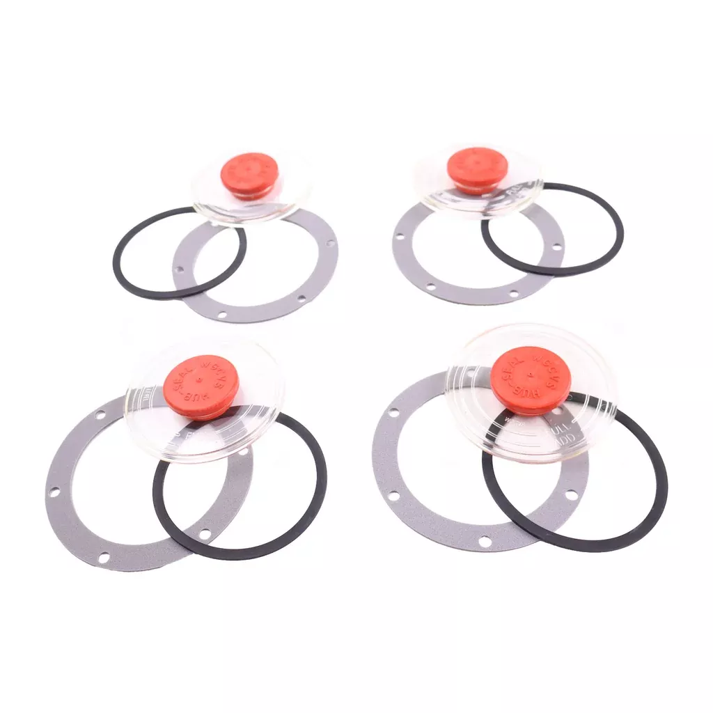 4Pcs Hubcap Window Kit 359-5995 for Stemco GMC Spicer-Dana Strick