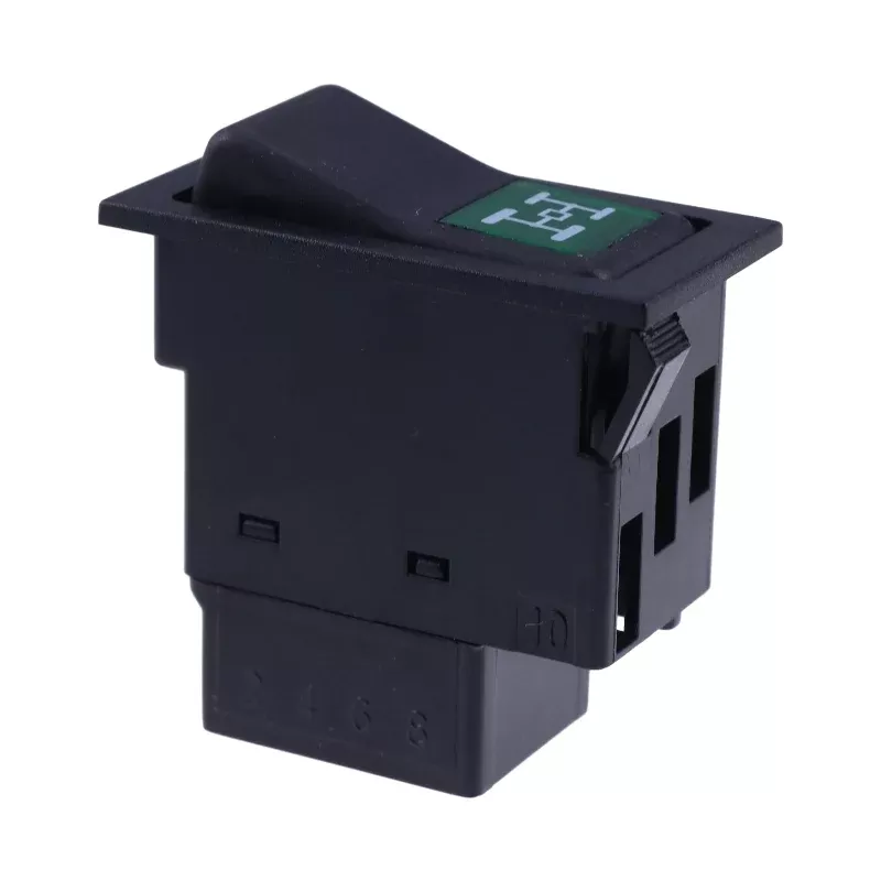 4WD Rocker Switch 82012288 for Ford New Holland Tractor TS6.110 TS6.140 TS6.120 TS6.125 TS6000 TS6020 TS6030 TS6040 TS90 TS100 TS110 TS115