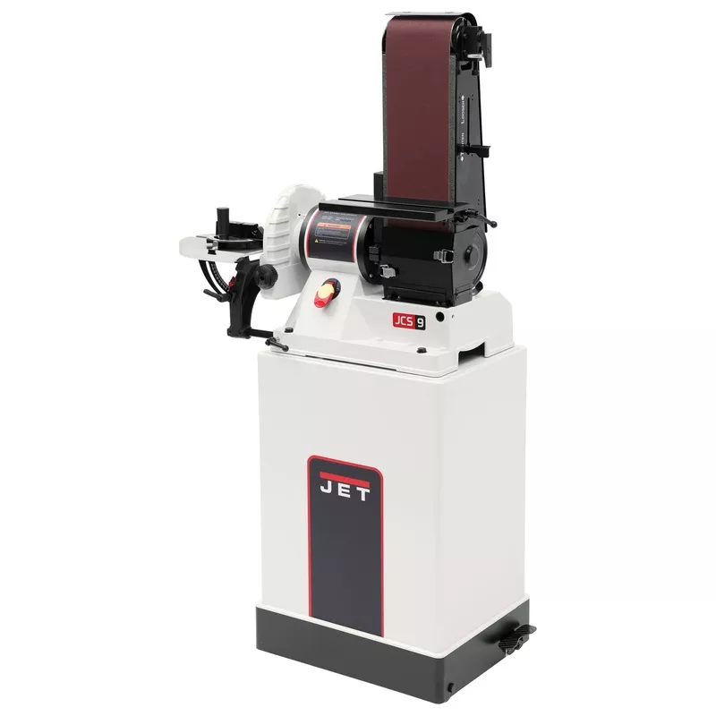 6″ x 48″ Belt/9″ Disc Sander with Closed Stand – 3/4 HP 1 Ph 115V – JSG-96CS