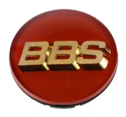 BBS Center Cap 56mm Red/Gold (56.24.012) bbs56.24.100