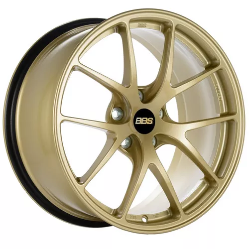 BBS RI-A 18x8.5 5x112 ET45 Gold Wheel -82mm PFS/Clip Required bbsRIA023GL