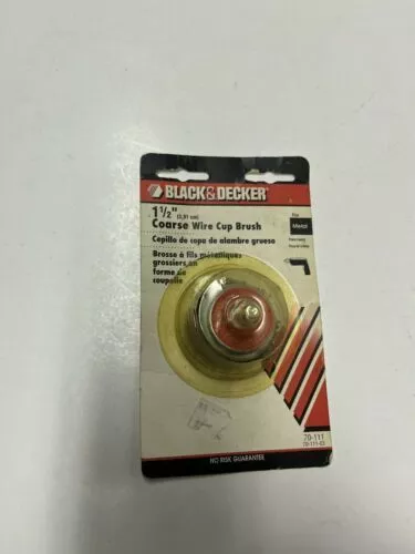 Black & Decker/Dewalt 70-111 | 1-1/2" Coarse Wire Cup Brush
