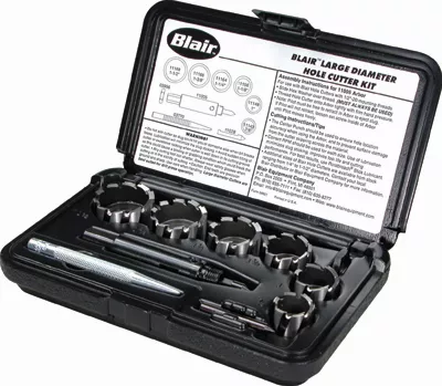 Blair 11091 | Large Diameter Rotabroach Cutter Kit, Fractional