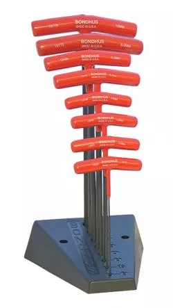 Bondhus Corp 13189 | "Balldrvr,T-Hndl 2- 10Mm 8 Pc"