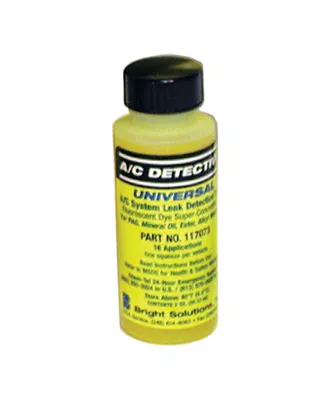Bright Solutions 117073 | A/C Detective Dye Bottle, 16 Applications