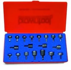 Brown Aviation Tools TSQZ19 | Rivet Squeezer 19Pc Set Kit With Box