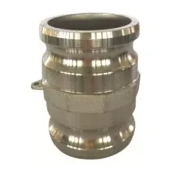 BUCHANAN RUBBER Cam and Groove Spool Adapter 1-1-2PART A STAINLESS 316 SPOOL ADAPT