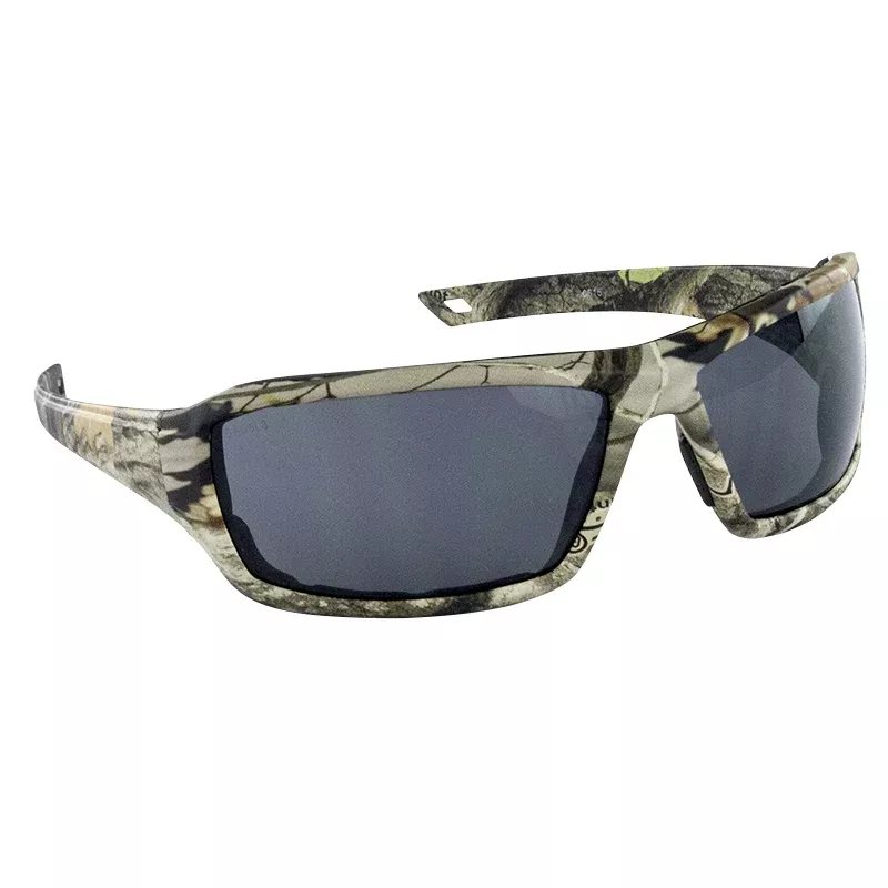 Camo Safety Glasses – Dry Forest Frame – Gray Lens (Clearance)