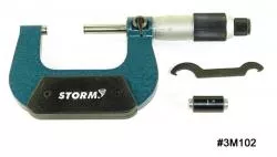 Central Tools 3M102 | “Micrometer 1-2″”, .0001″” Swiss Style”