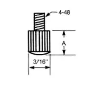 Central Tools 4201 | Contact Point 3/16