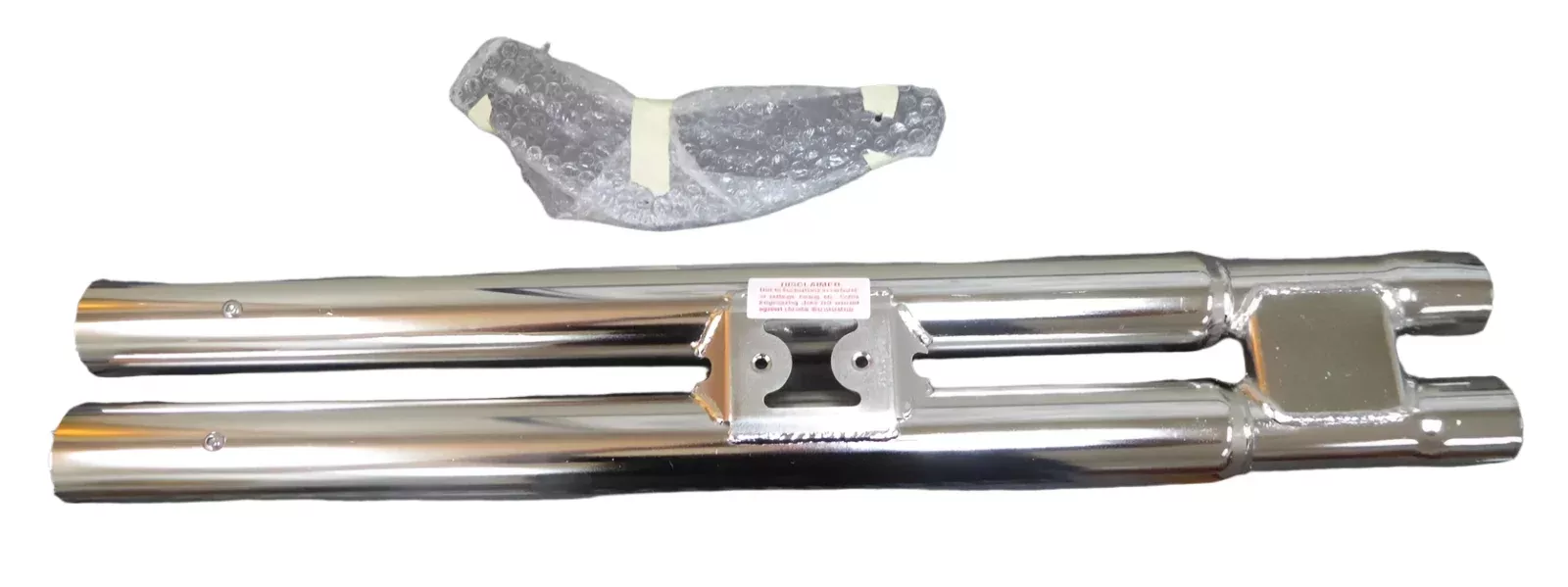 Cobra 95-8713 Muffler Set SPDSTR Long w/ Cores