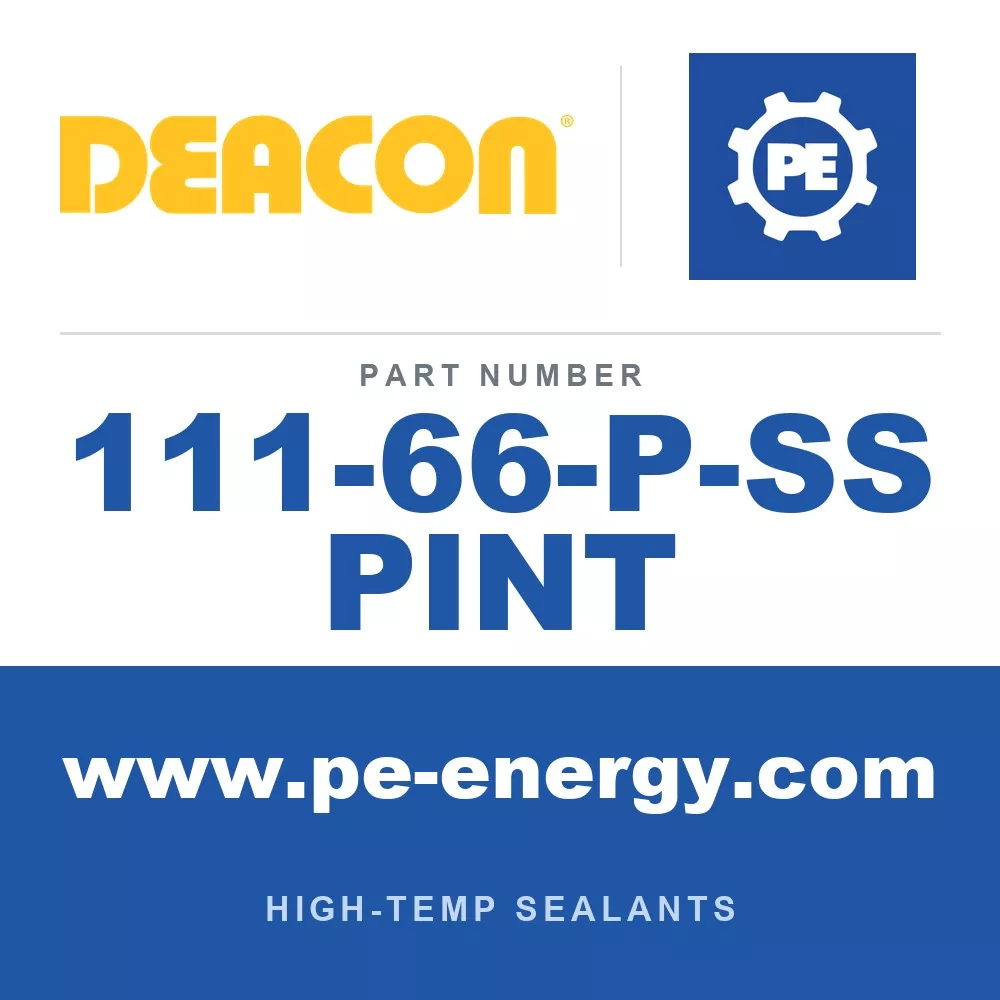 Deacon 66-P-SS Nuclear Grade Thermal Reactive Paste Sealing Compound