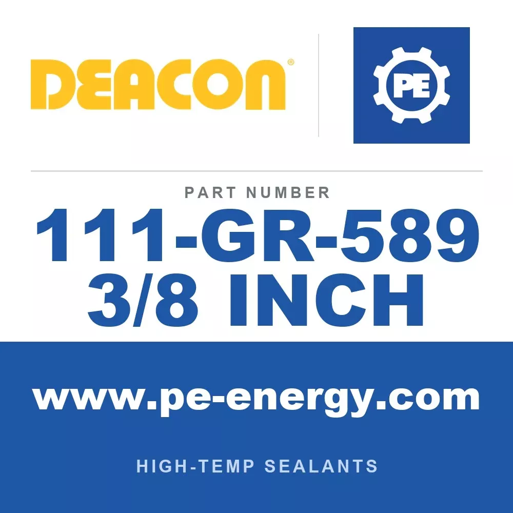Deacon GR-589 3/8″ 1 lb. (Graphite – 450°F)