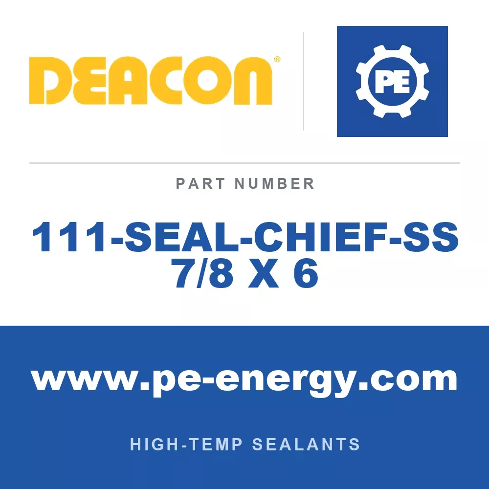 Deacon Seal-Chief-SS Nuclear Grade Sealants, Pack of 24