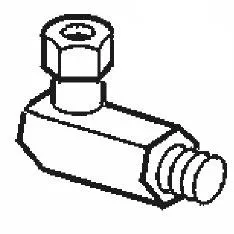 Devilbiss 190360 | 90° Swivel Adapter