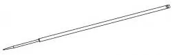 Devilbiss 802627 | Needle for 0.35mm Nozzle