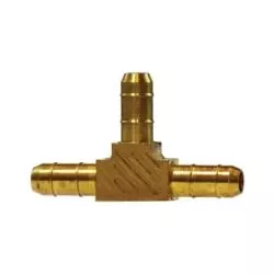 Double Barb Tee 3/8 OD TWO BARB TEE Brass