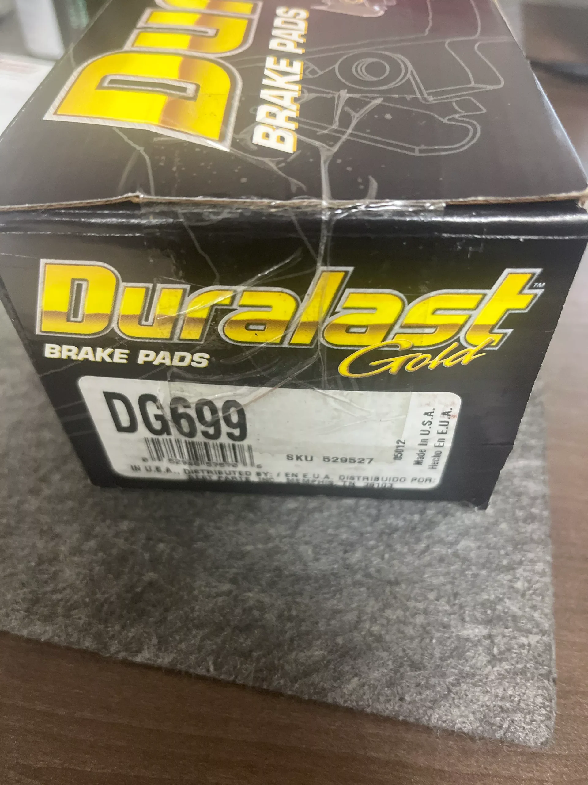 Duralast Gold DG699 Brake Pads