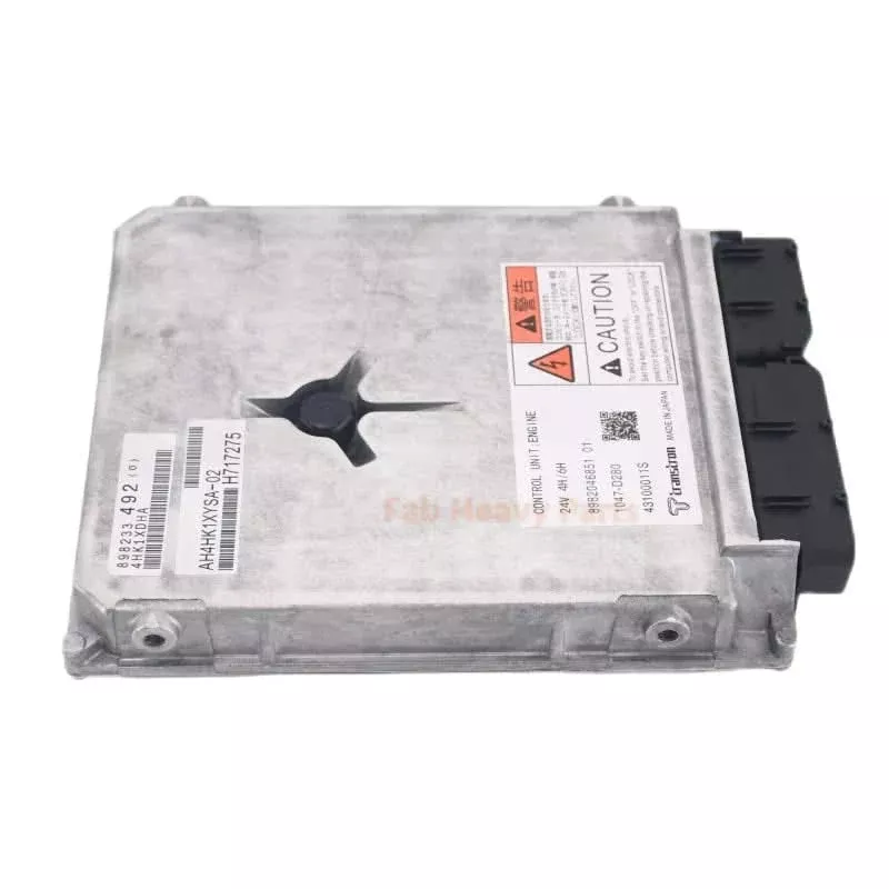 Engine Computer Controller ECU 8982046851 for Isuzu 4HK1 Hitachi Excavator With Program