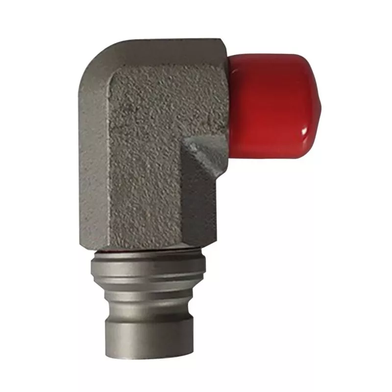 Female Right Angle Coupler 1 /2 Body 3 /4 UNF /ORB Thread 7246792 for Bobcat