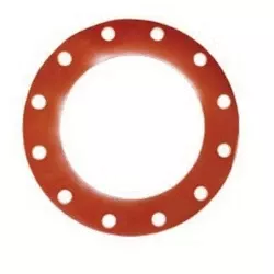 Full Face Gasket 2-1/2 FULL FACE RED RUBBER GASKET