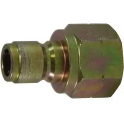 High Flow Plug 1/8 HIGH FLOW FEMALE PLUGSTEEL