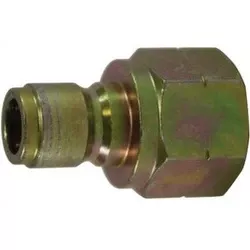 High Flow Plug 3/4 HIGH FLOW FEMALE PLUGSTEEL
