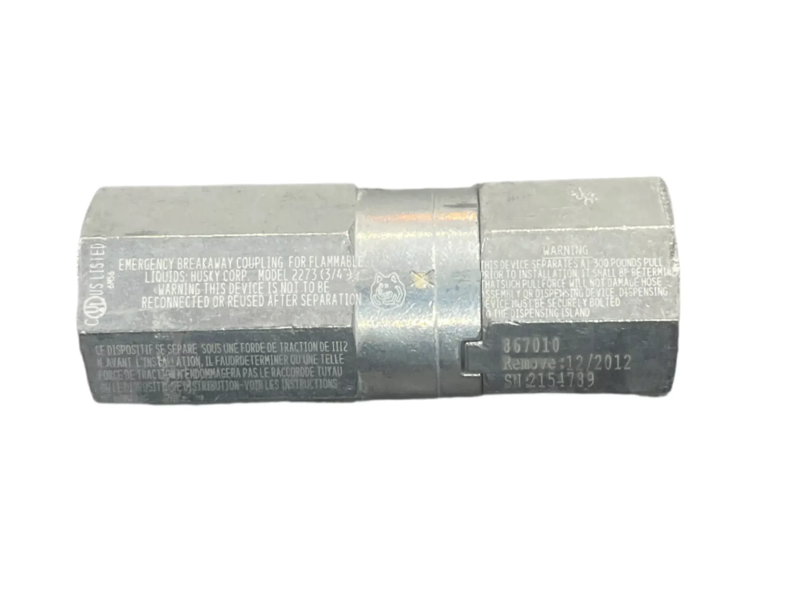 Husky 2273 Break Away Valve