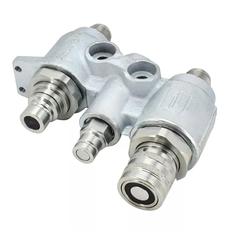 Hydraulic Coupler Assembly Block 48mm 7246783 for Bobcat