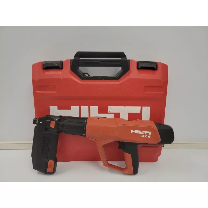 (I-36400) Hilti DX 6 Powder-Actuated Nailer With Magazine