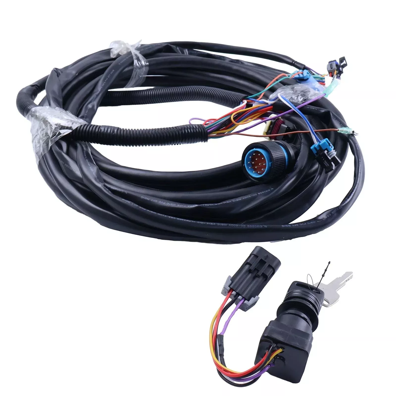 Key Switch With Harness 896537K24 suitable for Mercury Mercruiser Marine